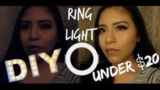 DIY Ring Light UNDER $20