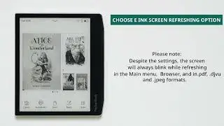 PocketBook Refresh of E Ink screen by usage
