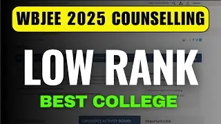 Low Rank WBJEE 2025? Top Private Colleges & Best Counselling Cutoffs