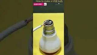USB LED bulb at home.#sm#creative#idea#viral#short#video#.