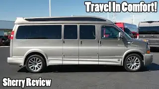 PRACTICALLY NEW 2021 Chevrolet Explorer Vans 9 Passenger Conversion Van | Sherry Review