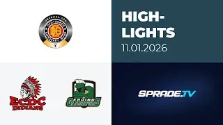 11.01.2026 - Highlights - ECDC Memmingen Indians vs. Erding Gladiators