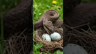SNAKE EATING EGGS! #eggs #snake #shorts #viral #viral video#animals #animalshorts