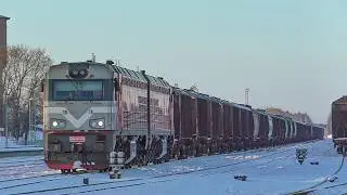 Latvia, Riga, Krustpils #trainspotting #balticstates #trains #freighttrain #passengertrain