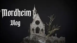 Building Awesome Mordheim Board - Vlog (Part 2 - Graveyard)