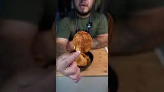 Жареные на воздухе чипсы барбекю