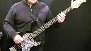 How To Play Bass Guitar to China Girl - David Bowie - Carmine Rojas