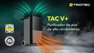 El potente purificador de aire TAC V+. Protecci&oacute;n efectiva frente a aerosoles y virus en el aire