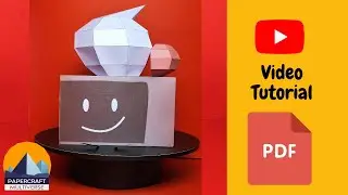 How to Make BFDI Cake | Papercraft Tutorial | Easy DIY Craft | Free Template
