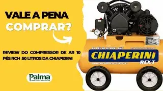 Compressor De Ar 10 pés RCH 50LT da Chiaperini - O mais compacto, robusto e leve do mercado!💥