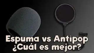 Cual FILTRO ANTIPOP es MEJOR: TELA vs ESPUMA