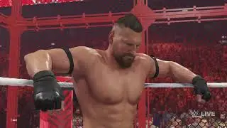 T BAR VS DAKE KEN (HELL IN A CELL)