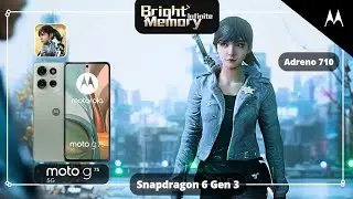 Bright Memory: Infinite Prueba Gaming en el Motorola G75 5G (Snapdragon 6 Gen 3) Rendimiento!!