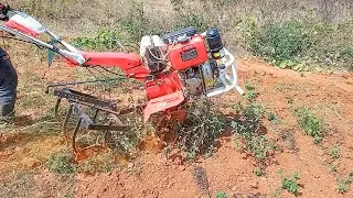 Power Weeder Iron Wheel Demo