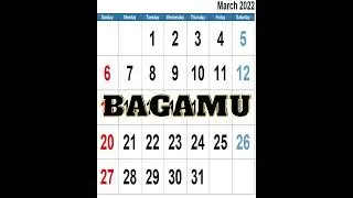 Learn how to Say the Months of the Year in Garifuna in 1 Minute