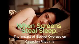 When Screens Steal Sleep: The Impact of Gadget Overuse on Circadian Rhythms