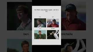When you play Bogey Royale you're the ultimate golf CHAD.