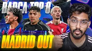 BARCA in TOP 8 aur MADRID OUT OF TOP 8 | UCL NIGHT REVIEW