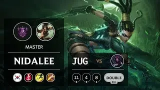Nidalee Jungle vs Elise - KR Master Patch 9.12