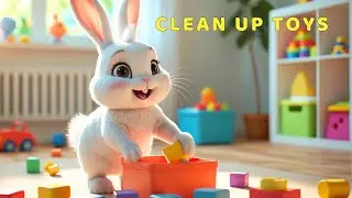 Tidy Up Time with Bunny – A Fun Good Habit Song! 🎵 | Tiny Wings Global