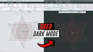 Creo background color change | how to change background colour in creo | creo tutorial