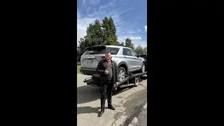 Доставили 2022 FORD EXPLORER XLT 2.3L из США в Витебск