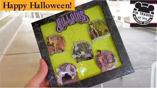 DISNEY VILLAINS LAIRS Happy Halloween Pin Set!