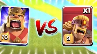 Max Super Barbarian vs Max Barbarian King | Clash of Clans | *Overpowered Super Barbarian | NoLimits