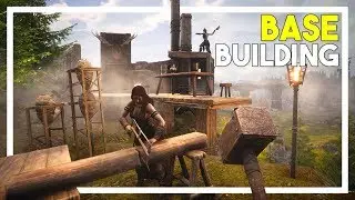 Conan Exiles Gameplay - Part 2: Building Home Base!