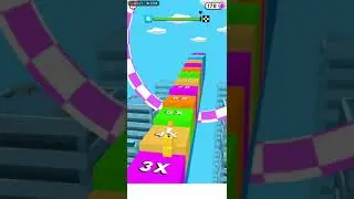 cube surfer game play part 12 #shortsvideogameplay #shorts #cubesurfer  #cubesurfergameplay