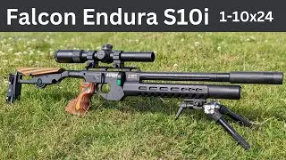 Испытание на полигоне нового безумного прицела Falcon Endura S10i 1-10x24 LPVO