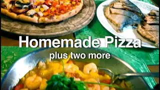 Cooking Session Ep5 | Homemade pizza, shrimp and fish | Trip ni Bebot