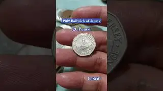 1971 Bailwick of Jersey 20 Pence #coin #shortvideo #numismatics #coinage #history #worldcoins
