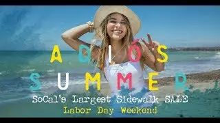 Labor Day Weekend Sidewalk Sale at Outlets at San Clemente