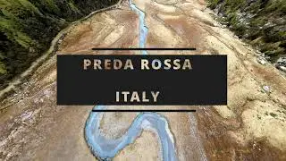 Preda Rossa by drone - Italy