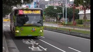 Taiwan, Taipei, ride with bus 38 from to Xiaonanmen (TCUH Heping Branch) to Xiaonanmen MRT station