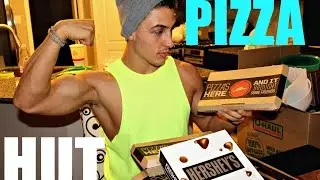 Pizza Hut eating challenge (6000 calories)