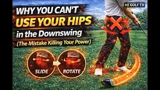 🎯 Why You Can’t Use Your Hips in the Downswing