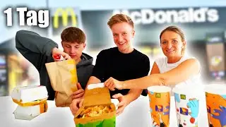 Ein Tag McDonalds den ganzen Tag 🍔🍔🍔🍔 mit  @Ash5ive    @Echtso    @marieland   TipTapTube