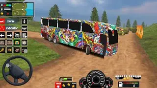 Coach Bus Simulator India Off-road Driving Bus Game | New Update 🤠2026 Full Gameplay Video Part #65