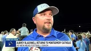 Montgomery Catholic brings back Aubrey Blackwell as head football coach