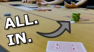 ALL-IN On The First Hand PRAYING For A Call !!! || Poker Vlog #41