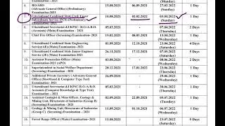 Ukpsc exam calendar 2022