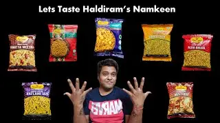 Haldiram's Namkeen | हल्दीराम के नमकीन | Howz the Taste? (Video #17) | Indian Snacks Tasting