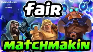 100% fair matching right here #clashroyale