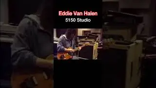 Eddie Van Halen - 5150 Studio #eddievanhalen #vanhalen #guitar #evhwolfgang