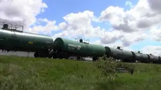 CP 8799 & 8511 Leads CP 293 North At Nisku AB