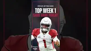 The Top NFL Same Game Parlay for Week 1! #shorts