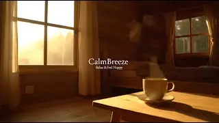 Peaceful Morning Music | Peaceful Morning in a Cozy Cabin | Sunrise Ambience with Relaxing Music