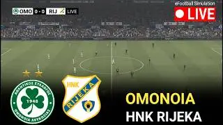 🔴LIVE- Omonoia vs Rijeka l Conference League 2026 l eFootball Pes 21 Game Video Simulation